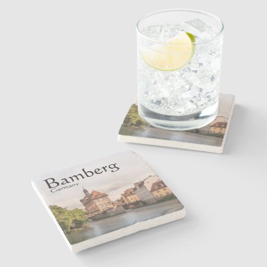 Bamberg Duitsland Stenen Onderzetter (Zijkant)