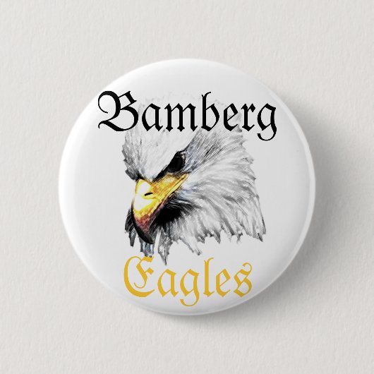 Bamberg Eagles Ronde Button 5,7 Cm (Voorkant)
