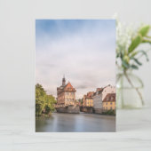 Bamberg Germany Foto Kaart (Staand voorkant)