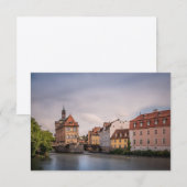 Bamberg Germany Kaart (Voorkant / Achterkant)