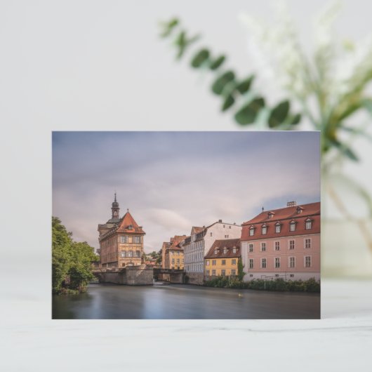 Bamberg Germany Kaart (Staand voorkant)