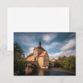 Bamberg Germany Kaart (Voorkant / Achterkant)