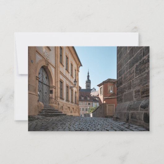Bamberg Germany Kaart (Voorkant)