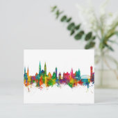 Bamberg Germany Skyline Briefkaart (Staand voorkant)