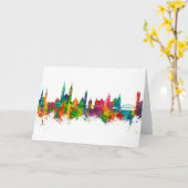 Bamberg Germany Skyline Kaart (Gele Bloem)