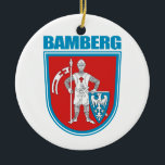 Bamberg Keramisch Ornament<br><div class="desc">Bamberg wapenschild</div>