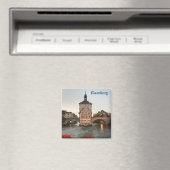 Bamberg Oude Stadhuis en Obere Bridge Magneet (Insitu (Vaatwasser))