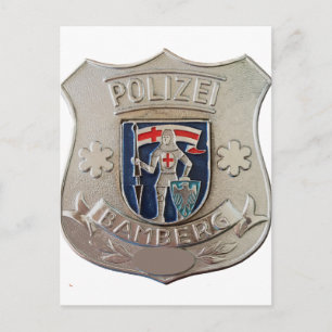 Bamberg Polizei Briefkaart