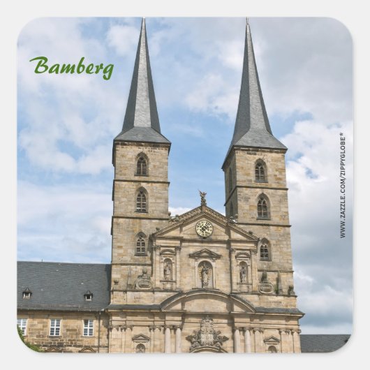 Bamberg Stikkers Vierkante Sticker (Voorkant)