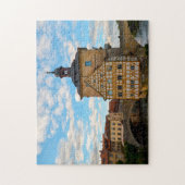 Bamberg Town Hall Fachwerkhaus Duitsland. Legpuzzel (Verticaal)