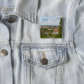 Bamberg Vierkante Button 5,1 Cm (In situ)