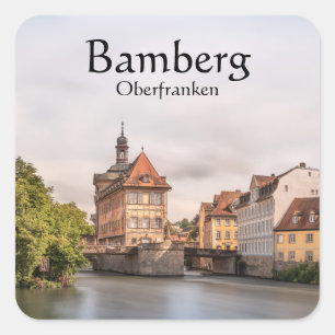 Bamberg Vierkante Sticker