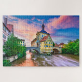 Bamberg zonsondergang in Duitsland Legpuzzel (Horizontaal)
