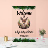 Bambi acrylic Baby shower sign Acryl Bord (Huwelijk)