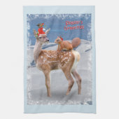 Bambi en Friends Kitchen Towel Theedoek (Verticaal)