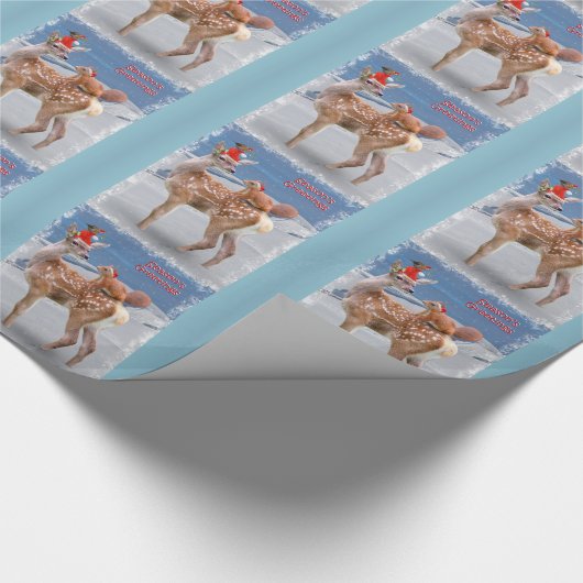Bambi- en Friends-pakpapier - Kerstmis Cadeaupapier (Hoek)