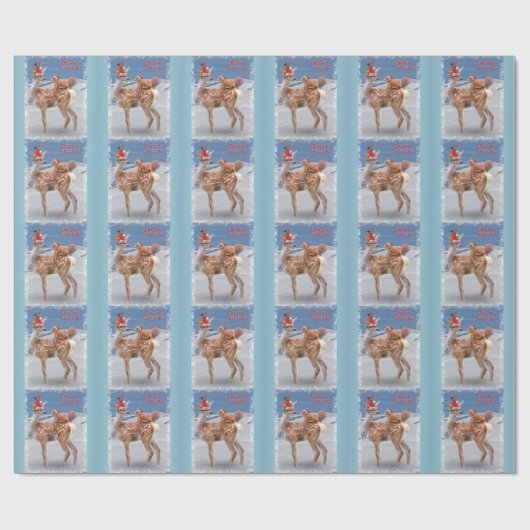 Bambi- en Friends-pakpapier - Kerstmis Cadeaupapier (Vlak)