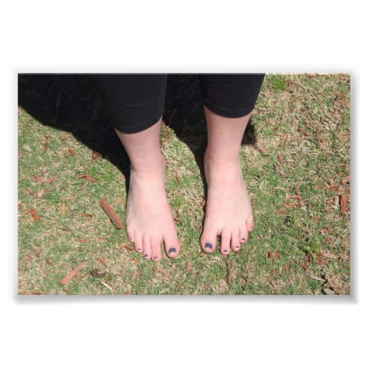 Bambi Feet Photo Print Foto Afdruk (Voorkant)