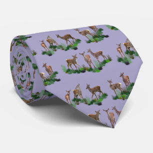 Bambi Weide Strik (Lila) Stropdas