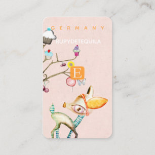 Bambi Wonderland ETSY Zachte Desserts Boom Visitekaartje