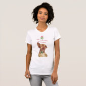 Bambi zal je zien onder de Mistletoe - Tshirt (Voorkant volledig)