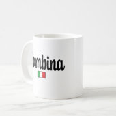 Bambina Italiaanse Vlag Mok (Voorkant links)