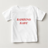 BAMBINO BABY ITALIAN T SHIRT (Voorkant)