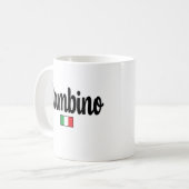 Bambino Italian Flag Mug Koffiemok (Voorkant links)