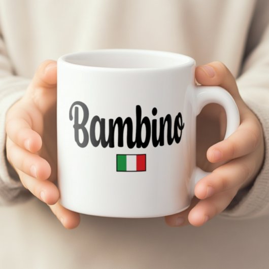 Bambino Italian Flag Mug Koffiemok