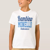 Bambino Monello Grappige Italiaanse Kleine Jongen T-shirt (Voorkant)