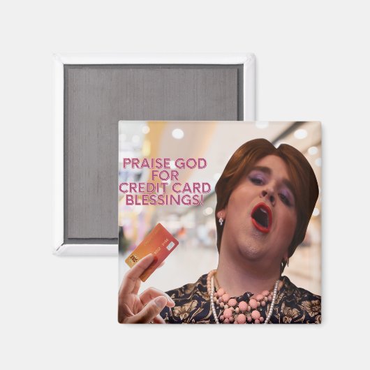Bambi's Credit Card Blessings Magnet (Voorkant / Achterkant)