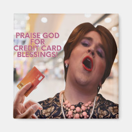Bambi's Credit Card Blessings Magnet