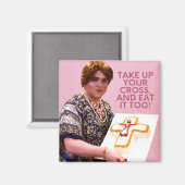 Bambi's Cross Cake Magnet (Voorkant / Achterkant)