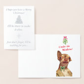 Bambi's Funny Christmas-Kaart Folie Kaarten (Display)