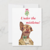 Bambi's Funny Christmas Kaart V2 (Achterkant)