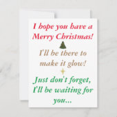 Bambi's Funny Christmas Kaart V2 (Voorkant)