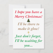 Bambi's Funny Christmas Kaart V2