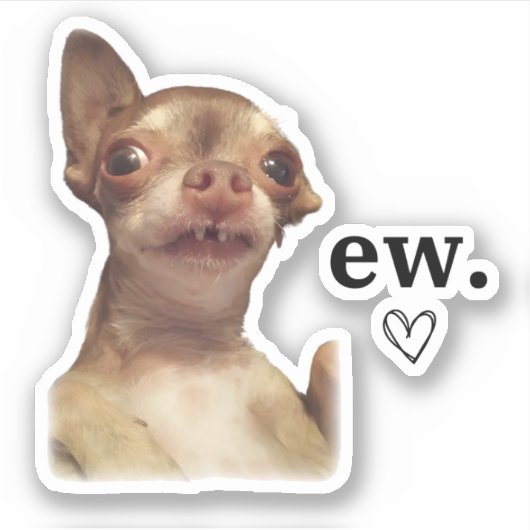 Bambi's "nieuwe" hart sticker (Voorkant)