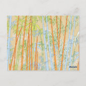 Bamboe 2 briefkaart (Achterkant)