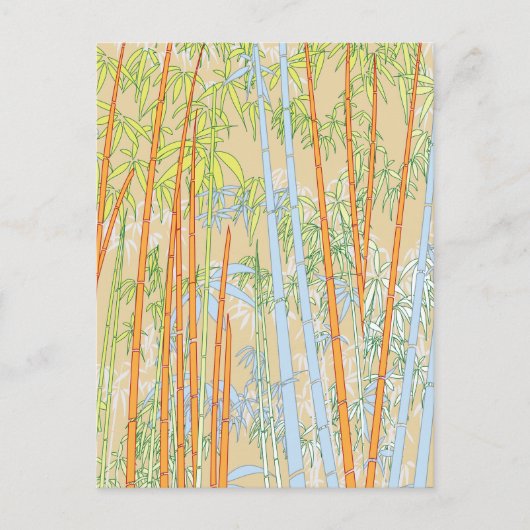 Bamboe 2 briefkaart (Voorkant)