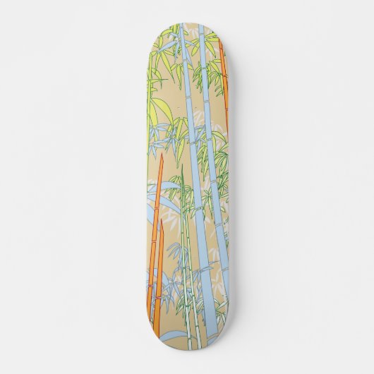 Bamboe 2 persoonlijk skateboard (Voorkant)