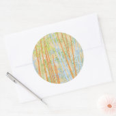 Bamboe 2 ronde sticker (Envelop)