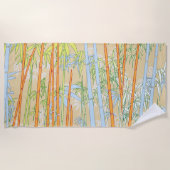 Bamboe 2 strandlaken (Voorkant)