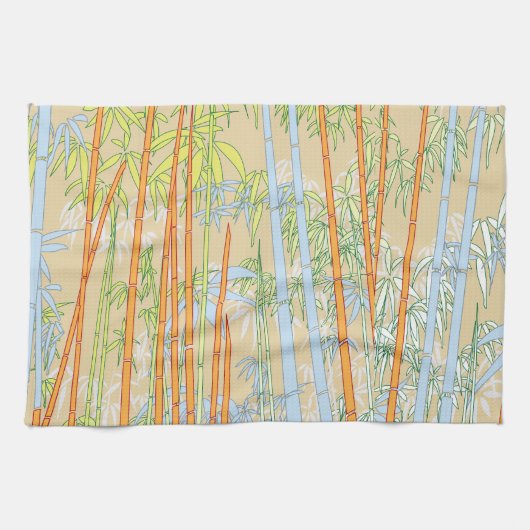 Bamboe 2 theedoek (Horizontaal)