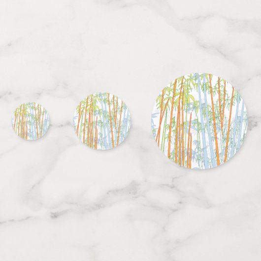 Bamboe 3 confetti (Voorkanten)