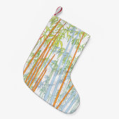 Bamboe 3 kleine kerstsok (Voorkant (Hangend))