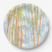 Bamboe 3 papieren bordje (Voorkant)