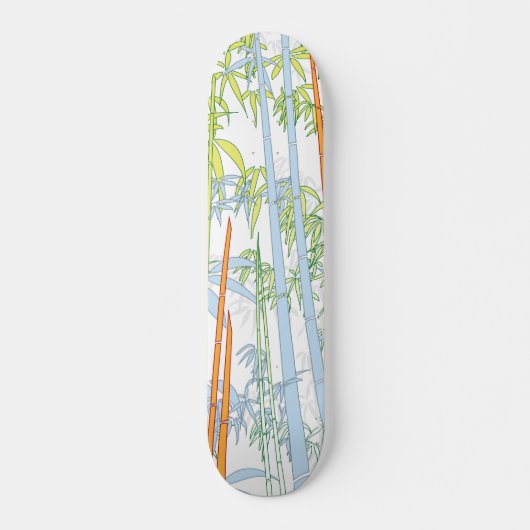 Bamboe 3 persoonlijk skateboard (Voorkant)