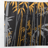 Bamboe 4 drieluik wenskaart (Binnenzijde eerst)