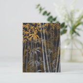 Bamboe 4 feestdagenkaart (Staand voorkant)
